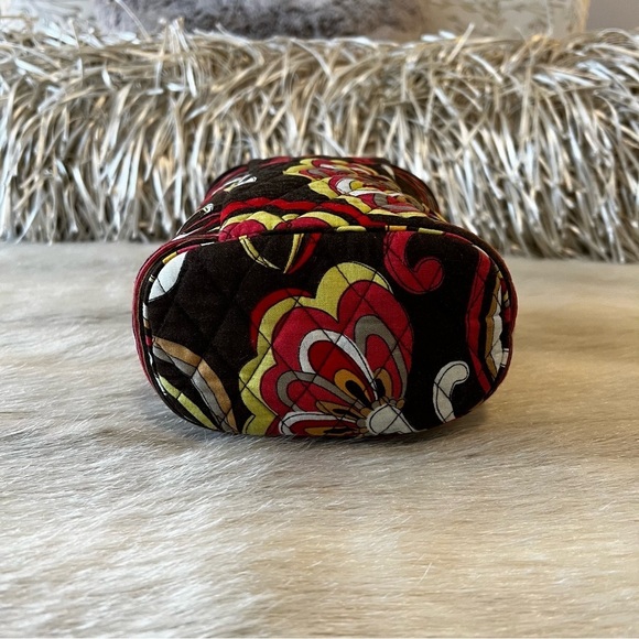 VERA BRADLEY Puccini Cool Keeper Tote Insulated Brown Orange Case Lunch Box Bag - Picture 6 of 11